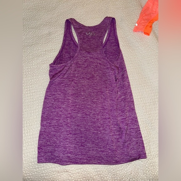 UNDER ARMOUR WORKOUT TANK TOP IN PURPLE - BUNDLE AND SAVE - Picture 5 of 7